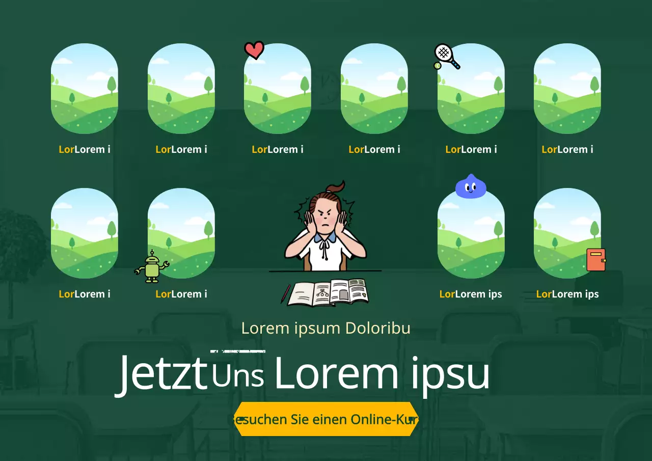 Eine lustige Parodie eines Klassenkameraden vorstellen