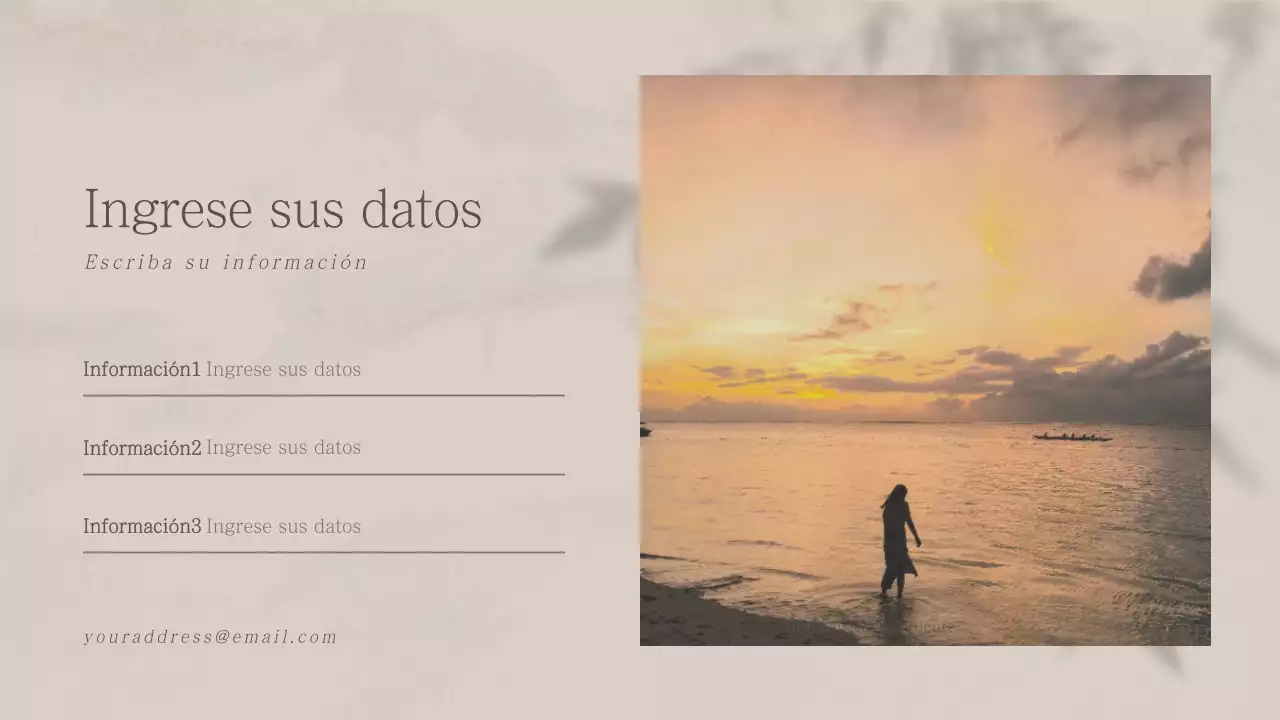 Presentaciones emocionales