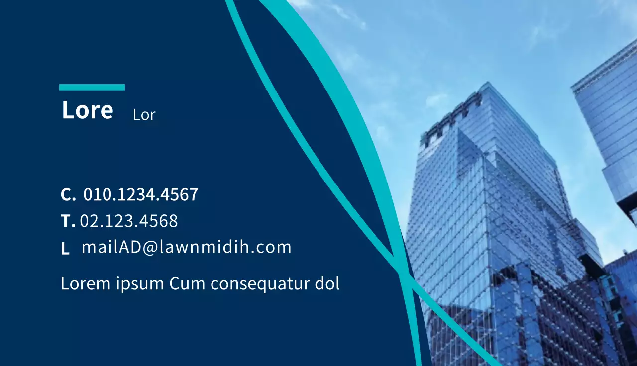 logo azul foto limpia empresa negocio