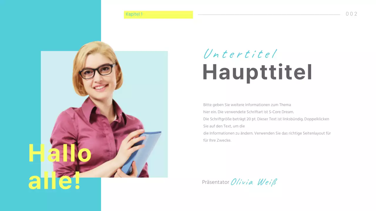 Knackige Präsentationen