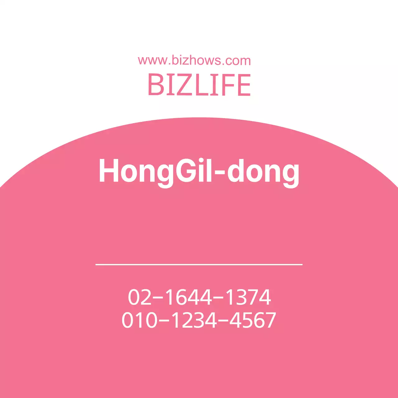 Glückliche Zukunft Rosa