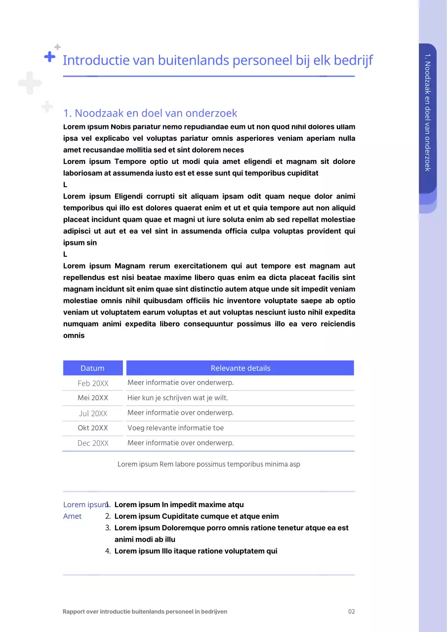 Rapport over de status van het aannemen van buitenlandse arbeidskrachten door cool blue-bedrijven