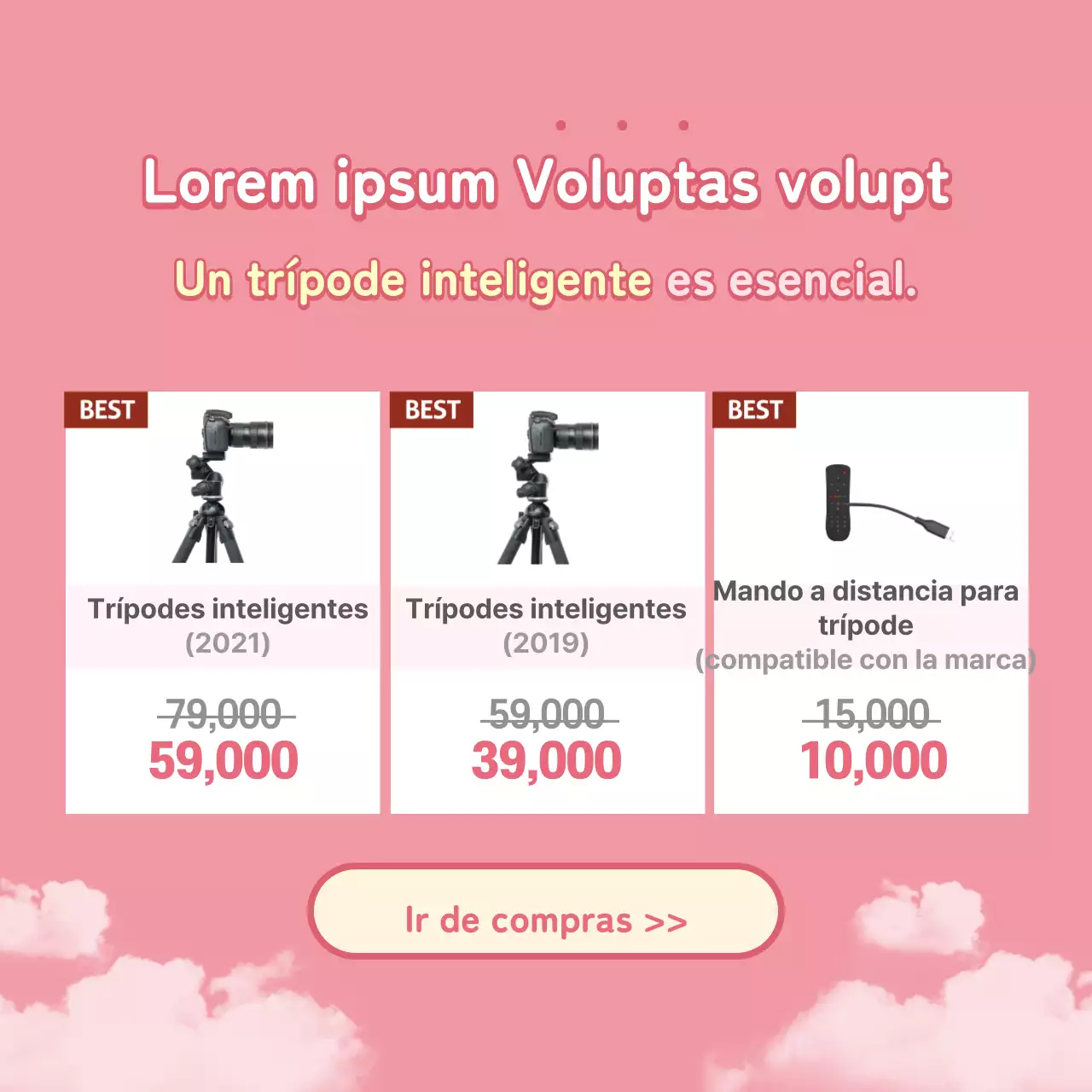 Atracciones momia rosatarjeta de diseño de noticias en rosa