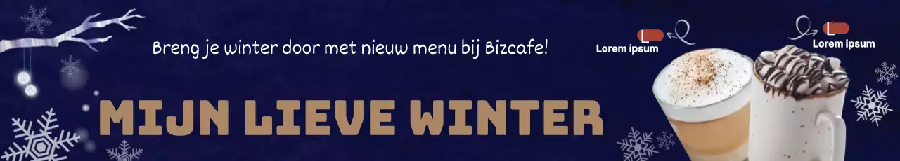 Winterborrel nieuw menu evenement