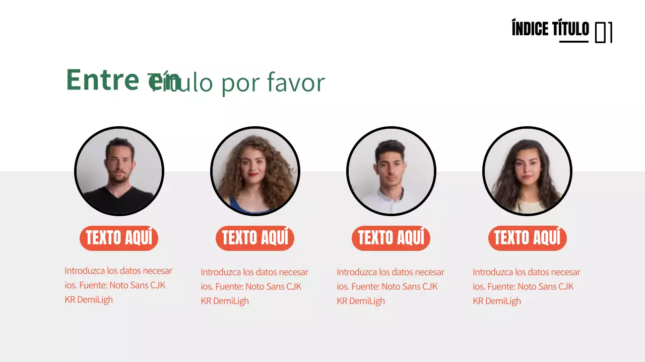 Presentaciones escolares