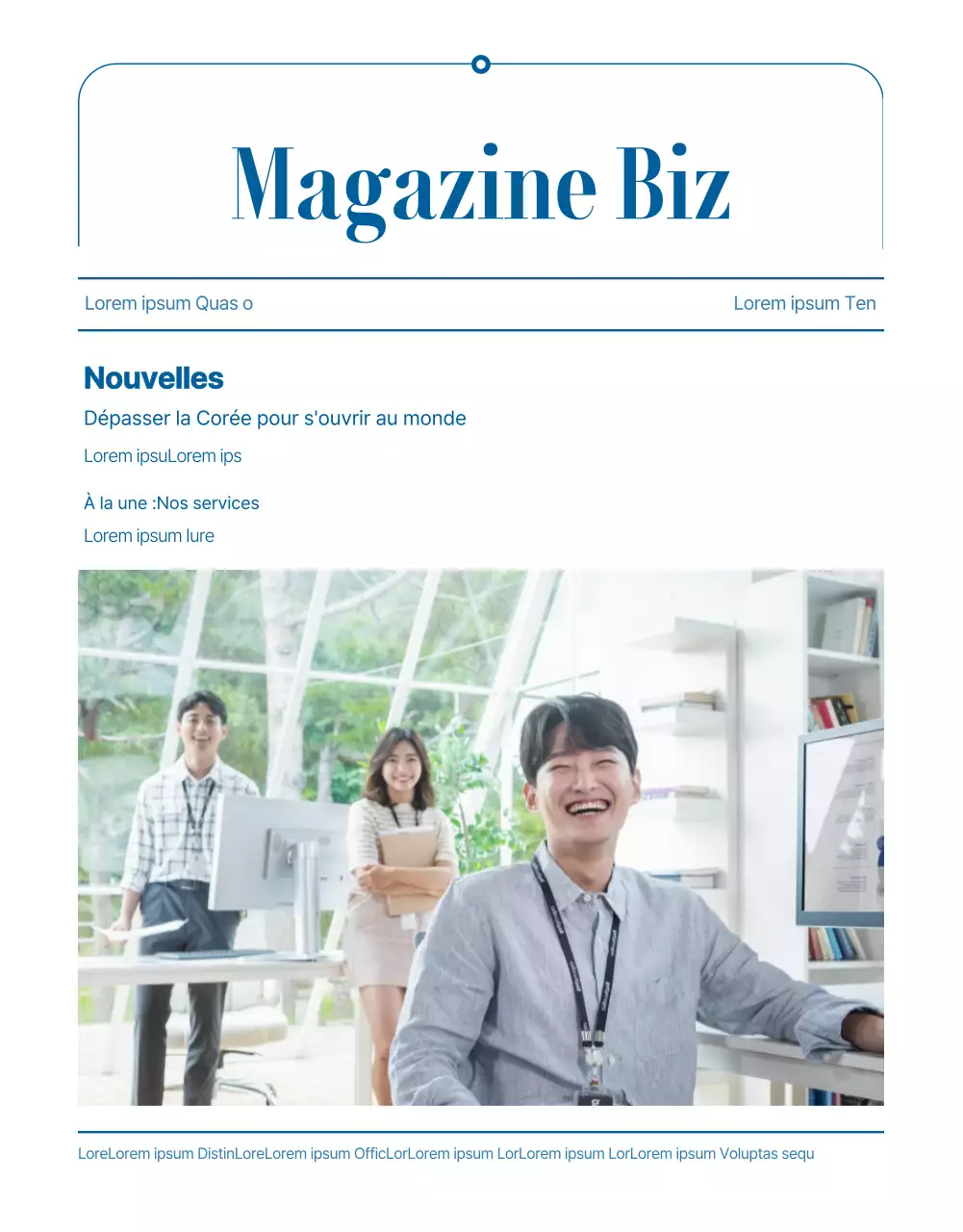 Turquoise Clean OnlineMagazine d'entrepriseCulture d'entrepriseWebzineBulletin d'informationNews Business
