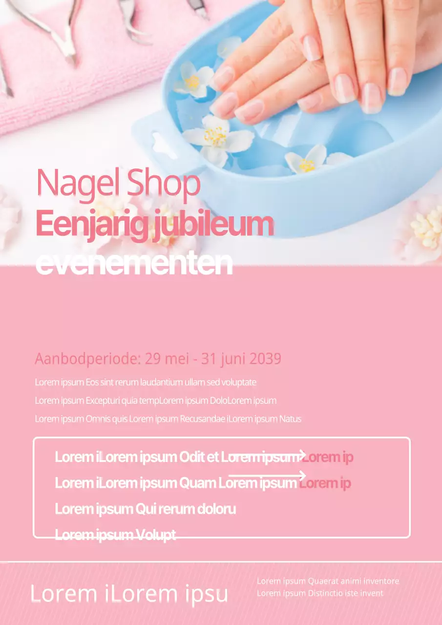 Nail's 1e verjaardagsevenement