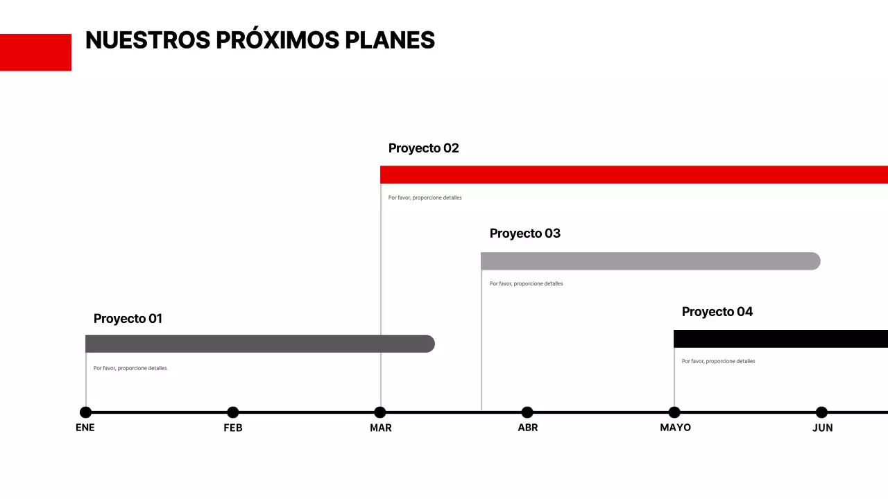 Presentación en una reunión de negocios