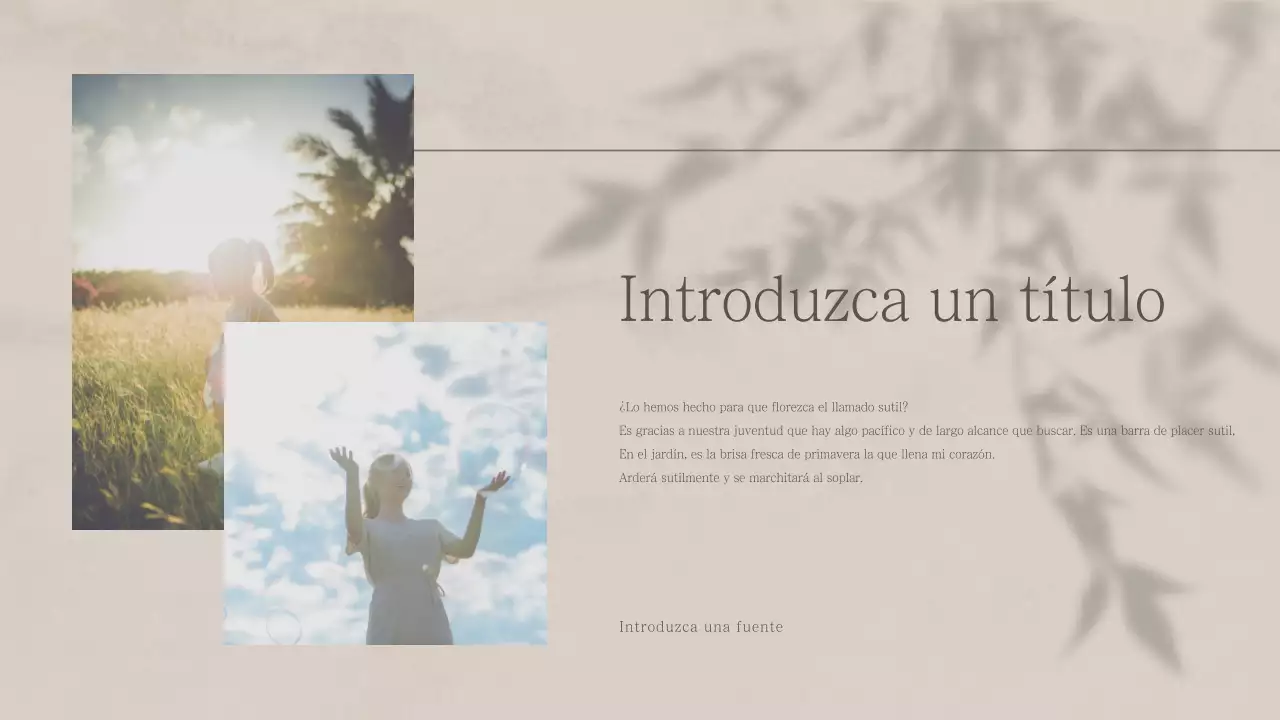 Presentaciones emocionales