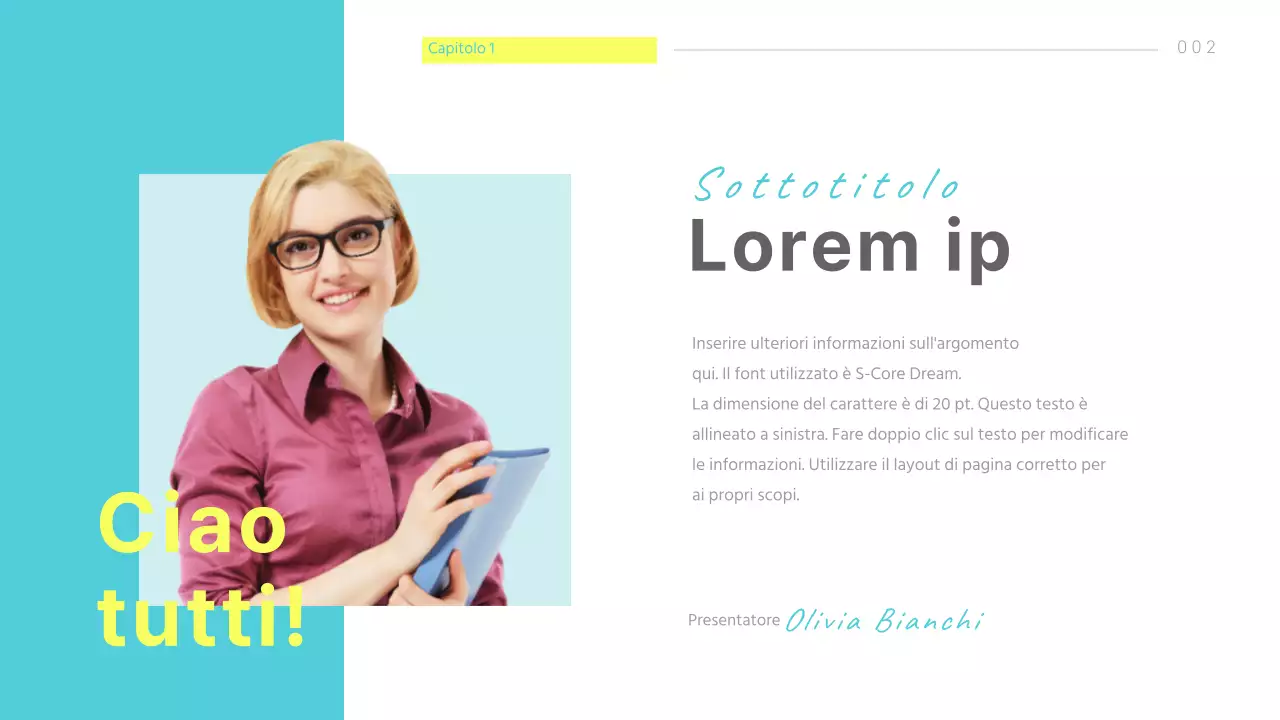 Presentazioni nitide