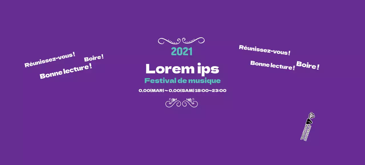 Festival de musique pourpre