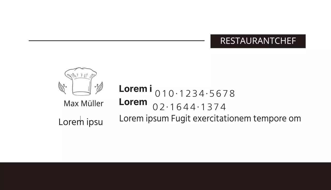 Die Küche des Chefs