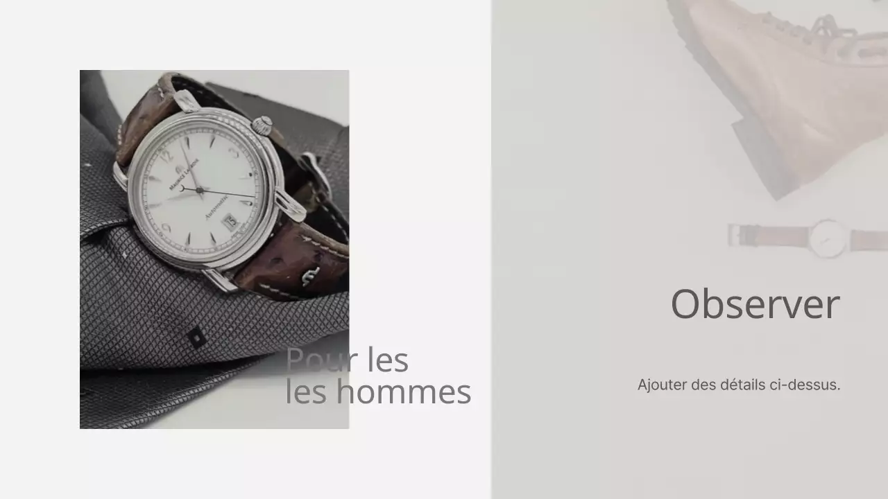 Conception de présentations scolaires