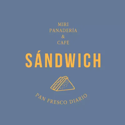 Pegatinas para bocadillos de panadería