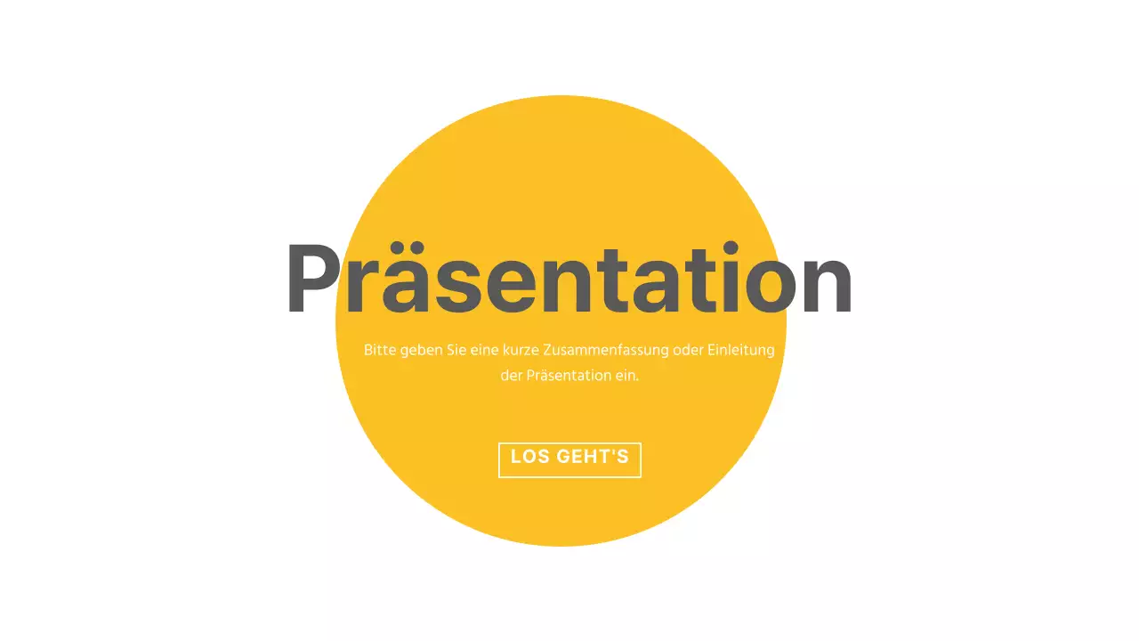 Einfache Präsentationen