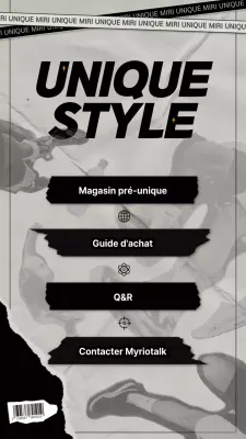 Lien vers Instagram avec un concept dacquoise gris et noir.