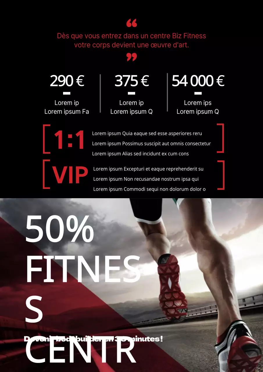 Centre de remise en forme