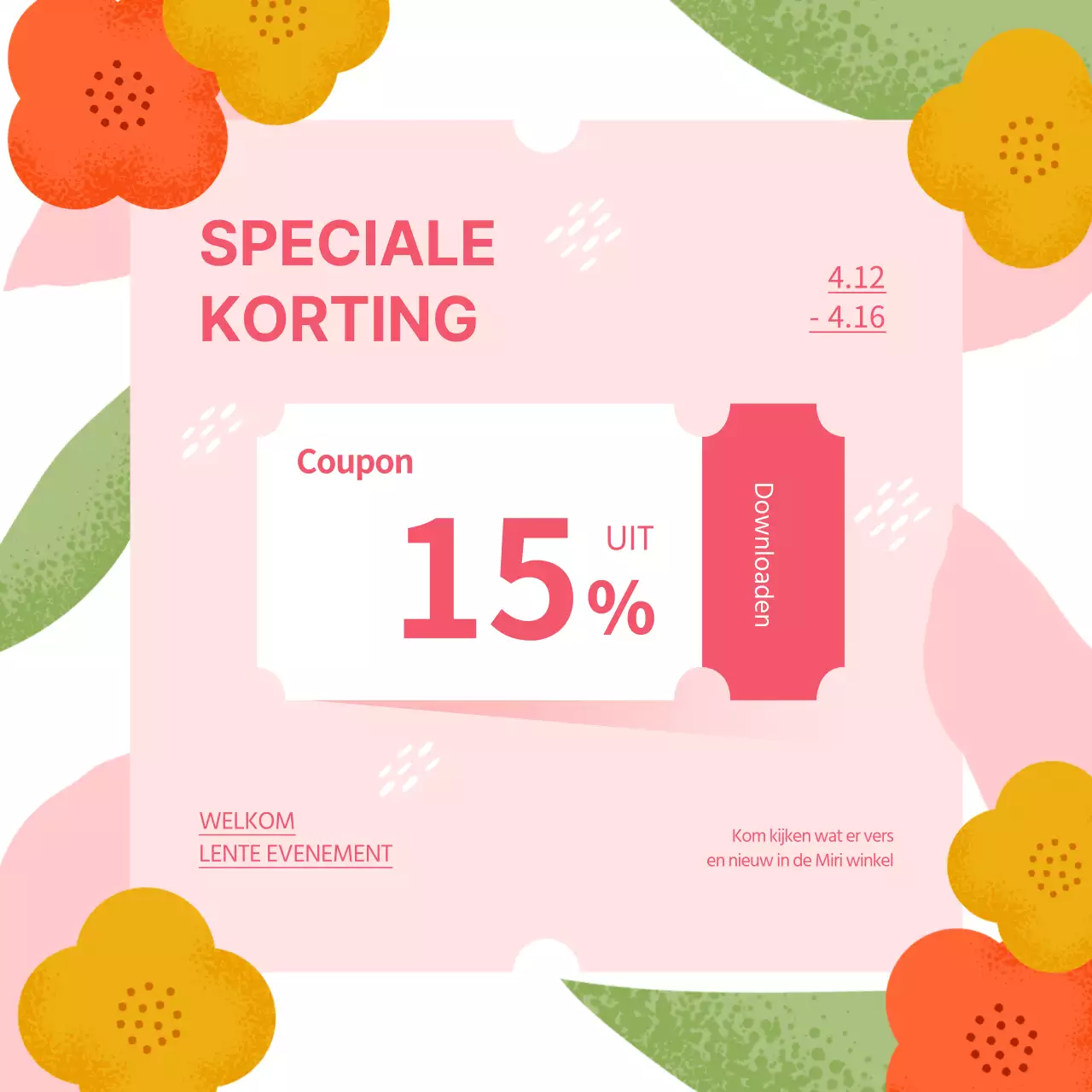 Voorjaarsuitverkoop