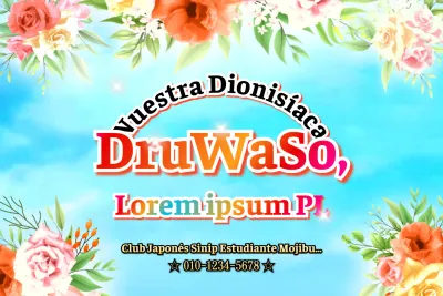 Folleto multicolor degradado para la captación de socios del club estilo meme