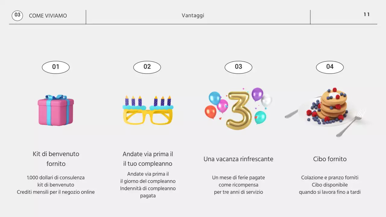 Grafica 3D semplice e monotona Guida alla vita aziendale del nuovo arrivato