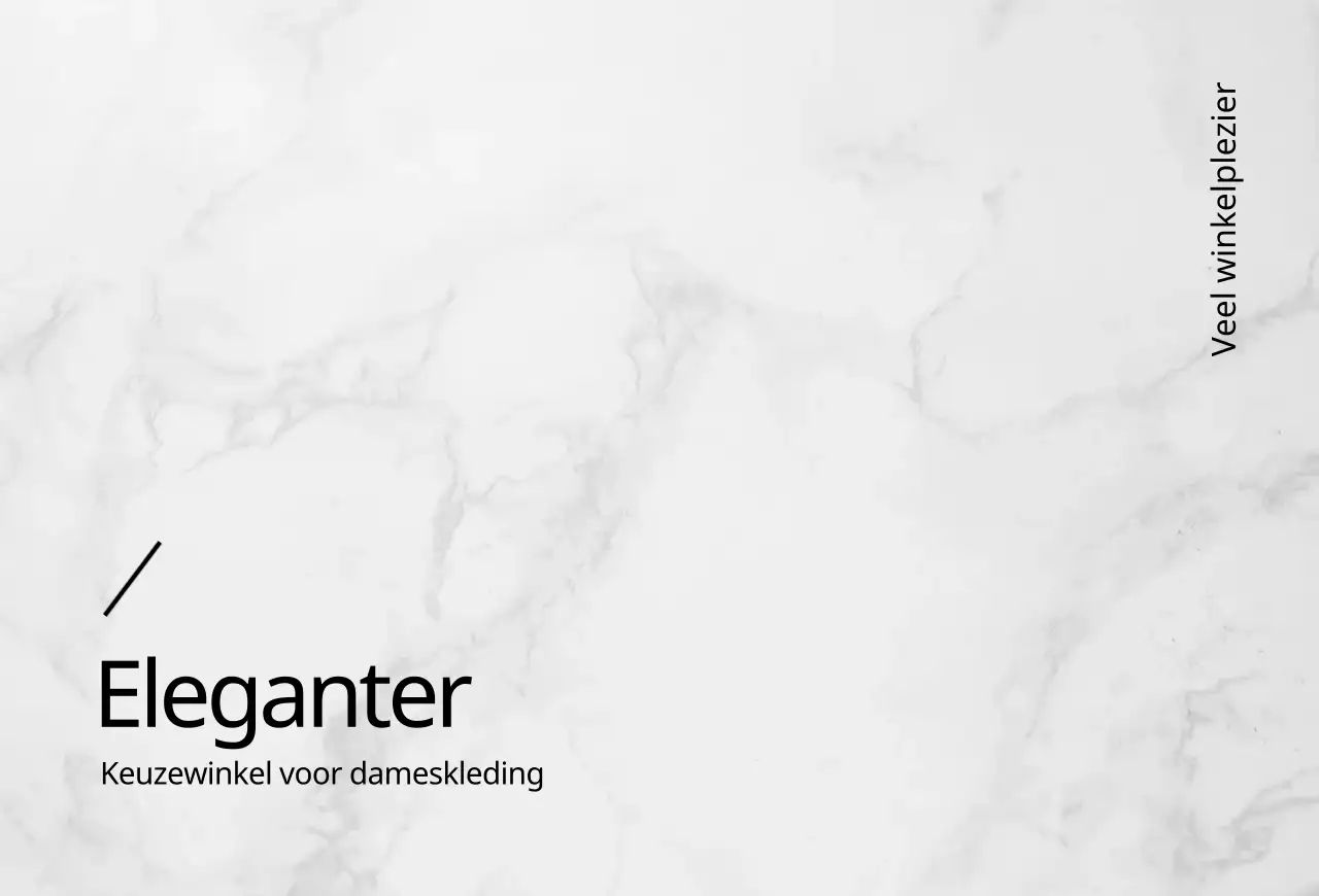 Marmeren winkelcentrum ruilpostkaart