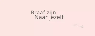 Eenvoudige Engelse letters in roze