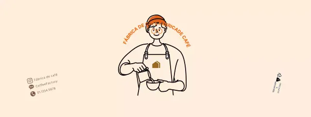 Portavasos de cafetería Simple Baristylist en beige