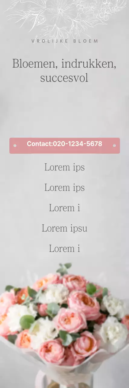 Bloemrijk, Inspirerend, Succesvol