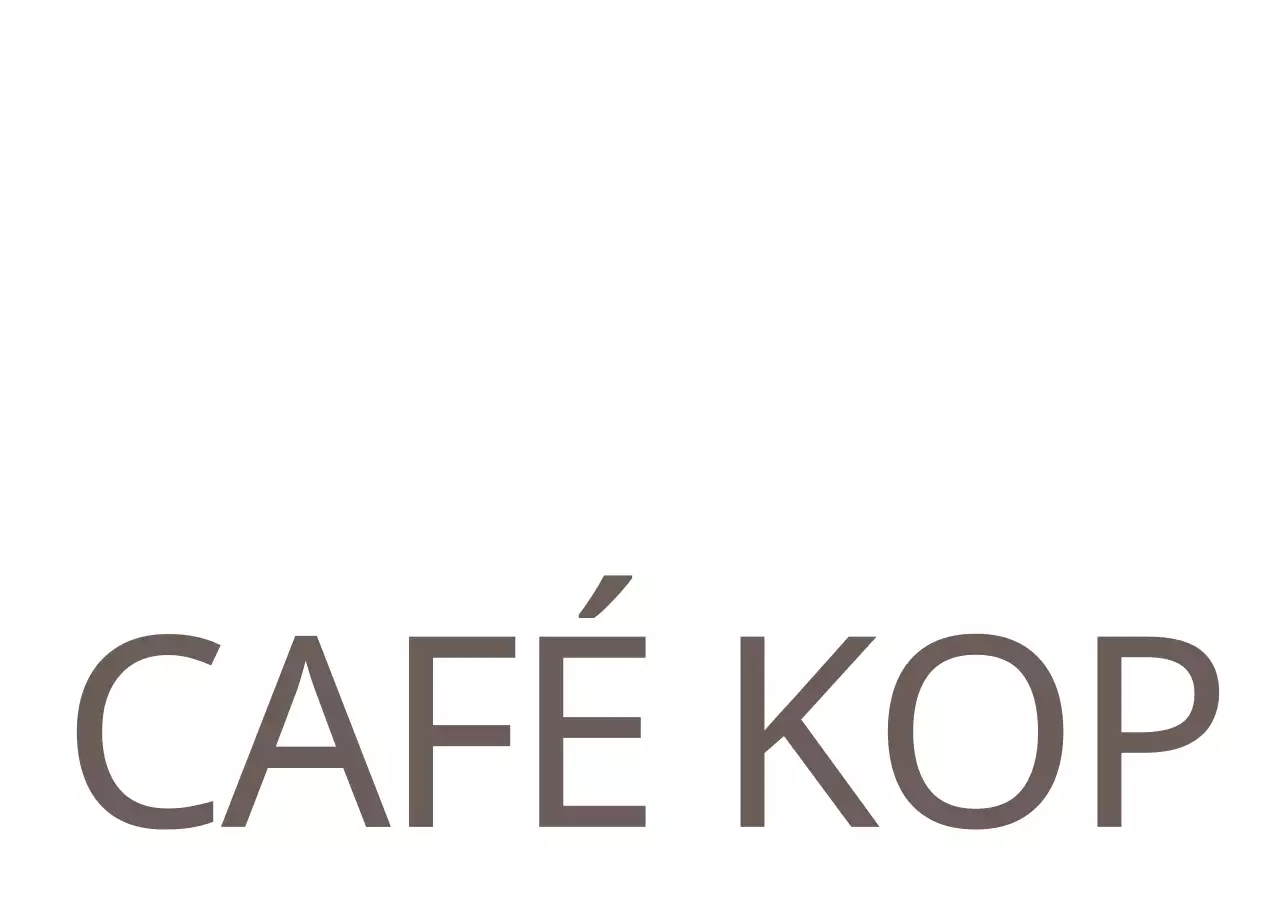 Schattig dessertcafé hoedje in bruin