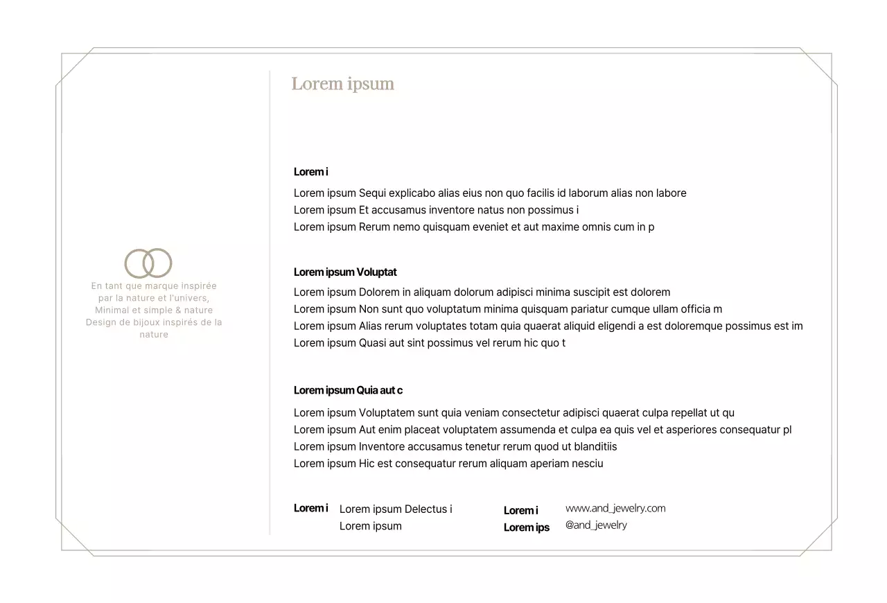 Carte postale Beige Luxurious Jewellery Buying Guide