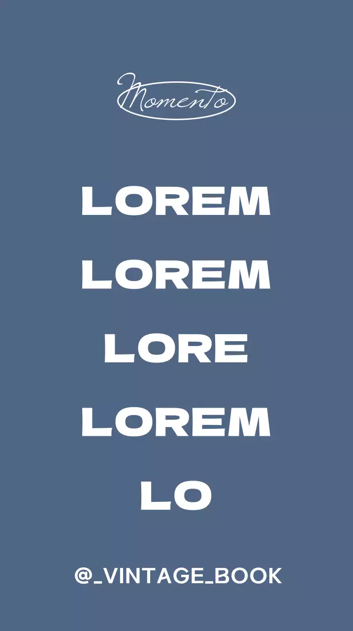 Cartel de cafetería con menú vintage sobre fondo azul