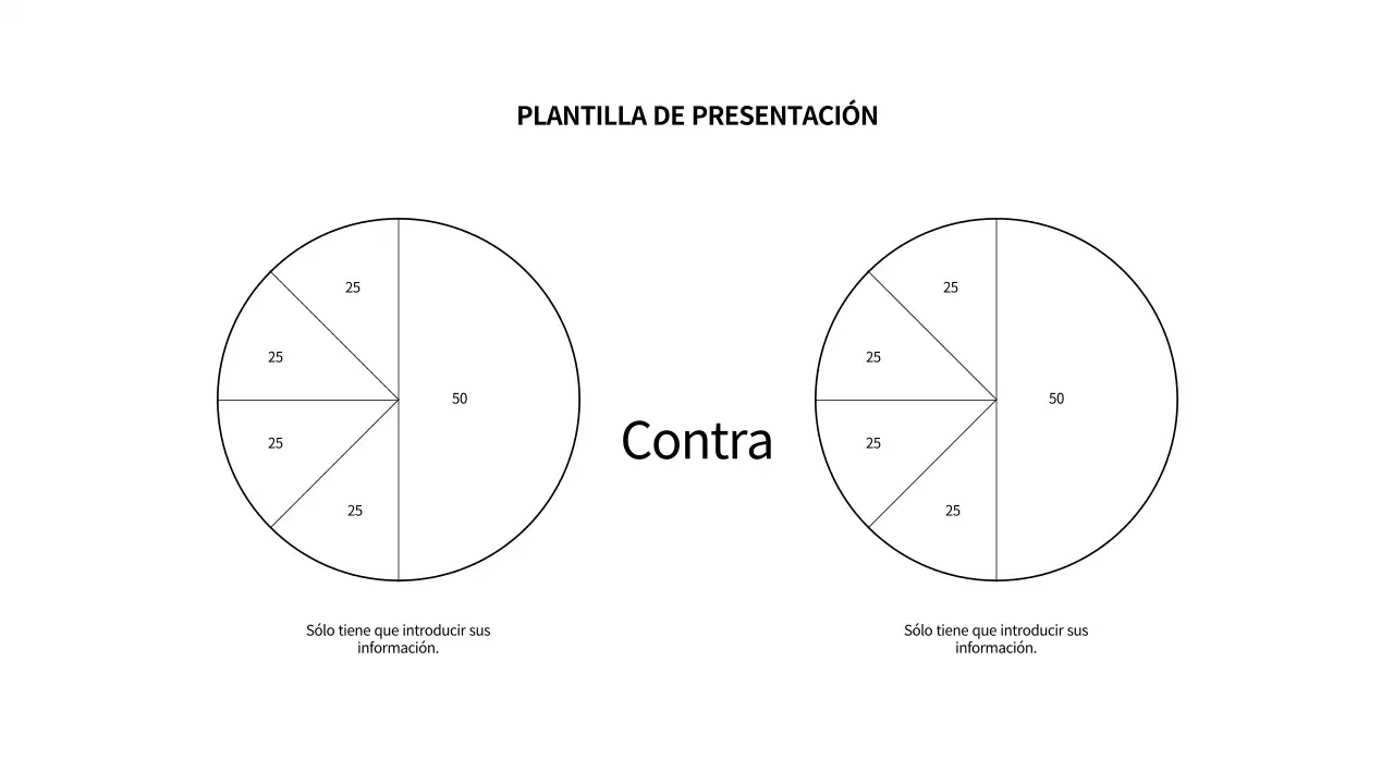 Formas negras sencillas