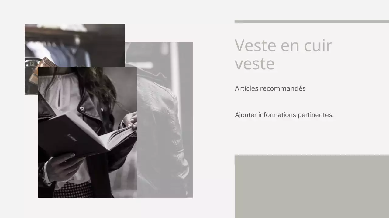 Conception de présentations scolaires