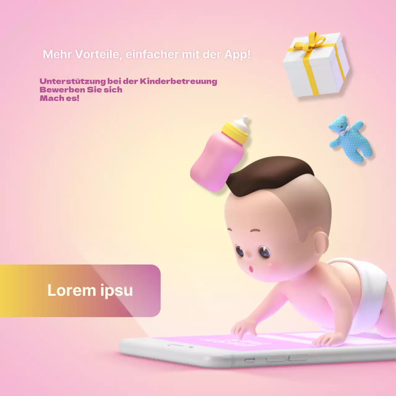 Unterstützung der Familie