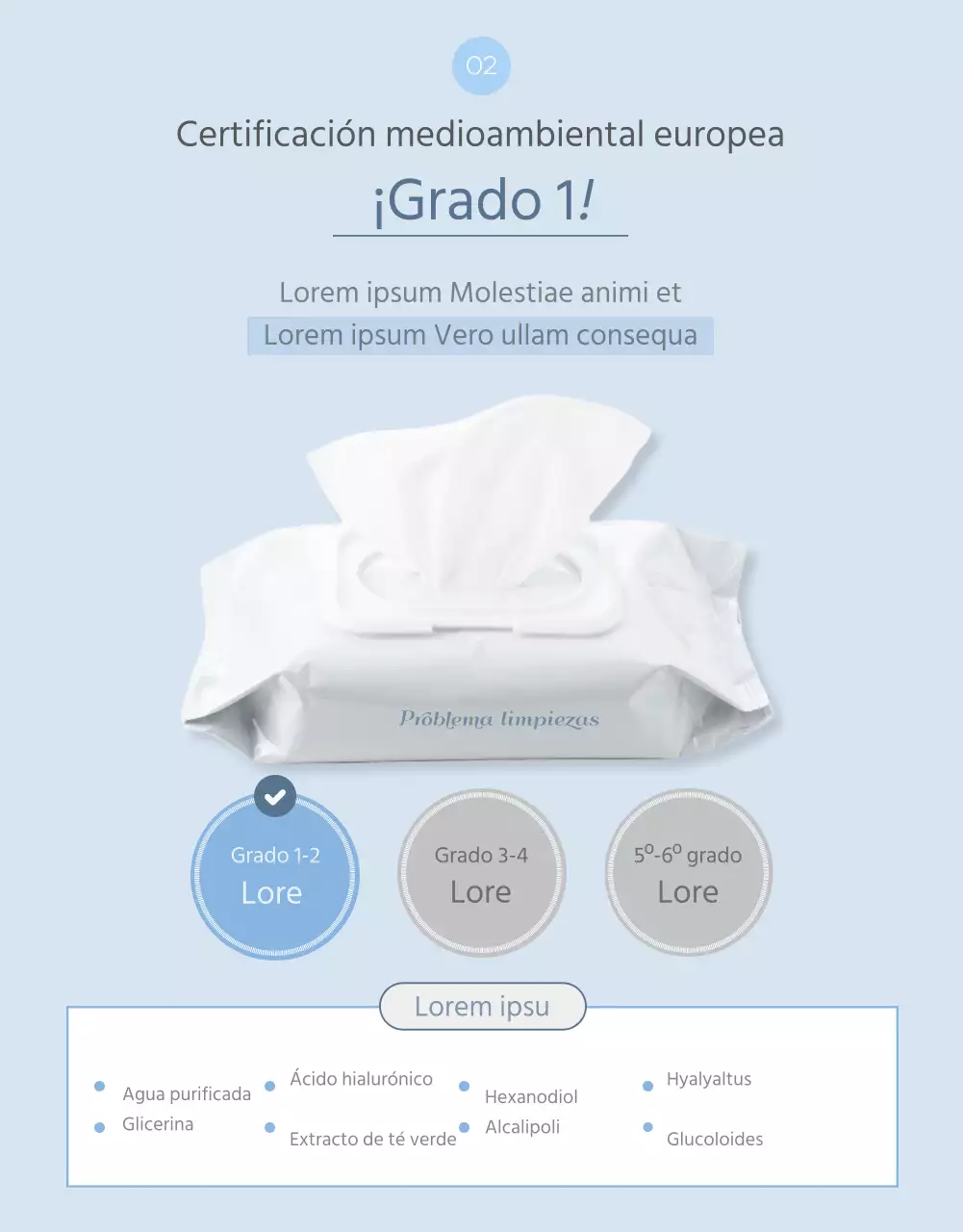 Sobre las toallitas celestes y refrescantes