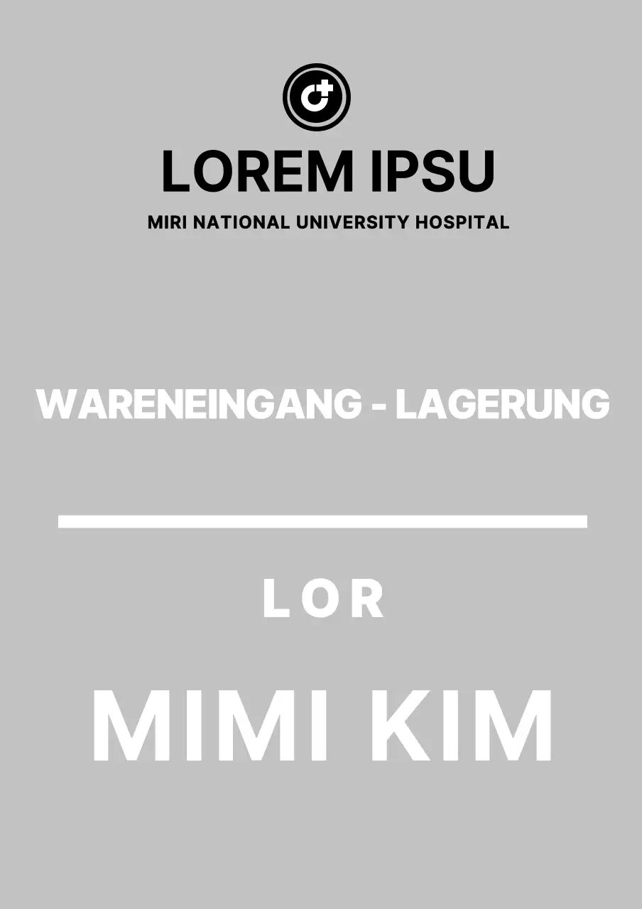 Acrylständer für Krankenhäuser mit einfacher Aufbewahrungsanleitung in grau