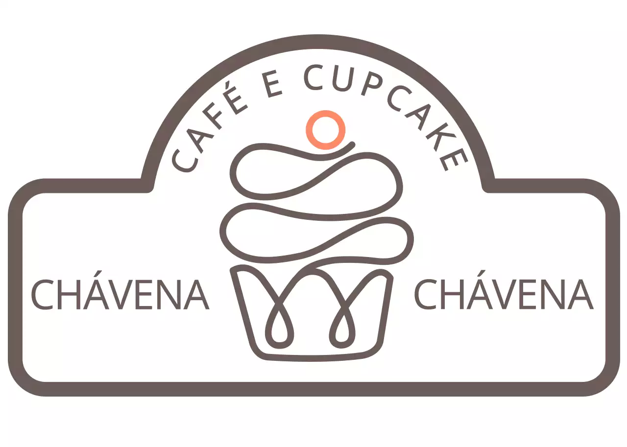 Chapéu de café para sobremesas em castanho