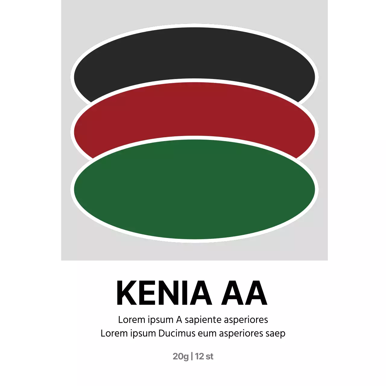 Prentbriefkaarten met een eenvoudig concept