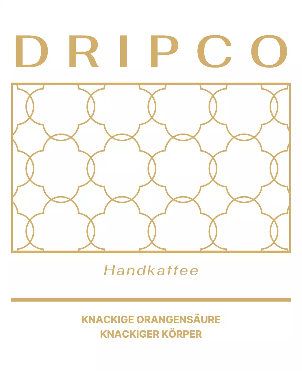 Design mit einem Muster aus goldenen und schwarzen Linien