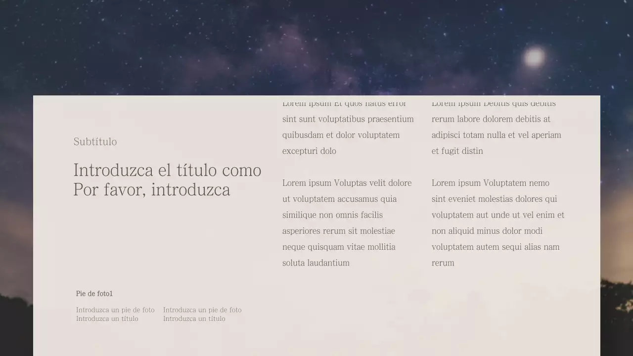 Presentaciones emocionales