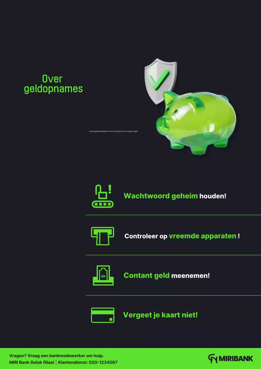 Abstract Moderne financiële veiligheidsrichtlijnen