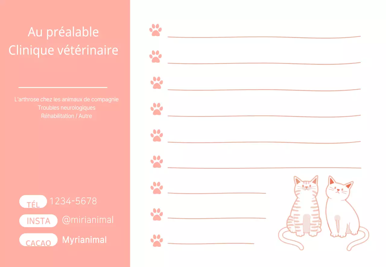 Cliniques vétérinaires