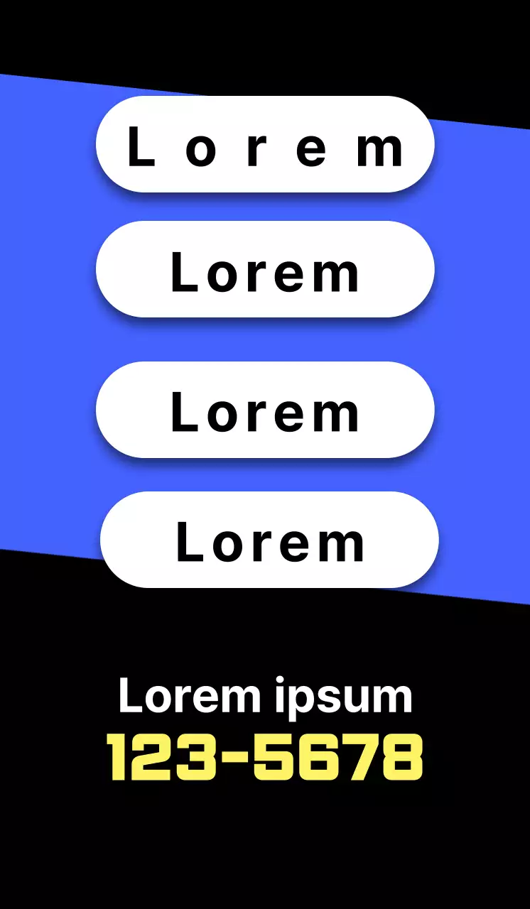 Fitnessstudio-Angebote in Blau und Schwarz