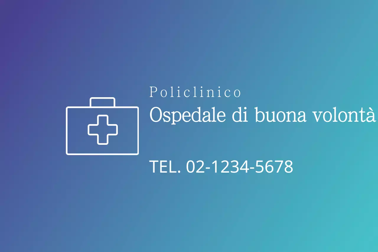 Ospedale di buona volontà