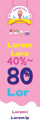 pictograma de heladería