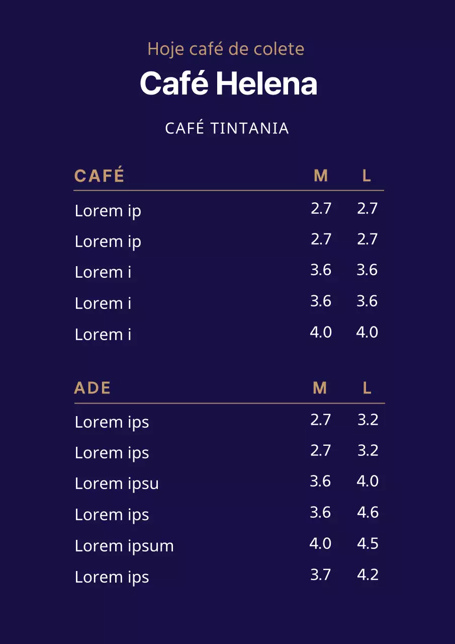 42610_Café Menu Board