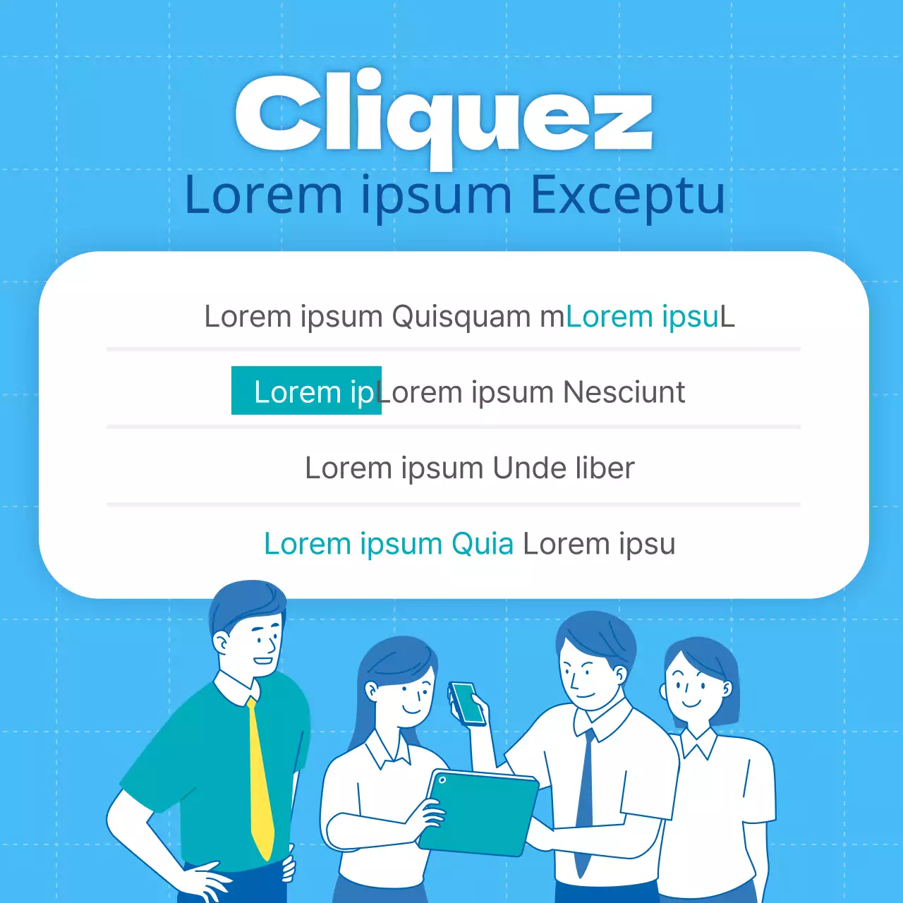 Carte de politesse pour le téléphone de bureau en ciel et jauneNews