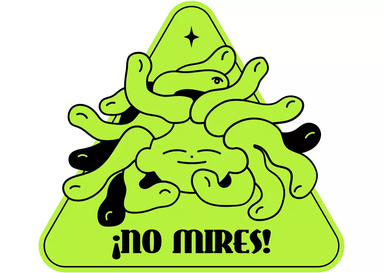 Lindo concepto de ilustración anfiteatro logotipo de mercancías en verde claro.