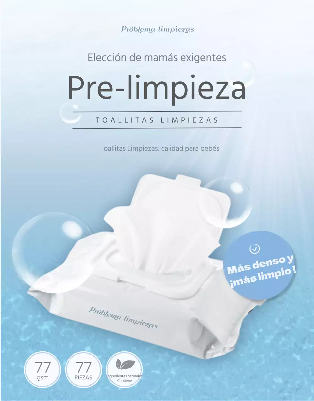 Sobre las toallitas celestes y refrescantes