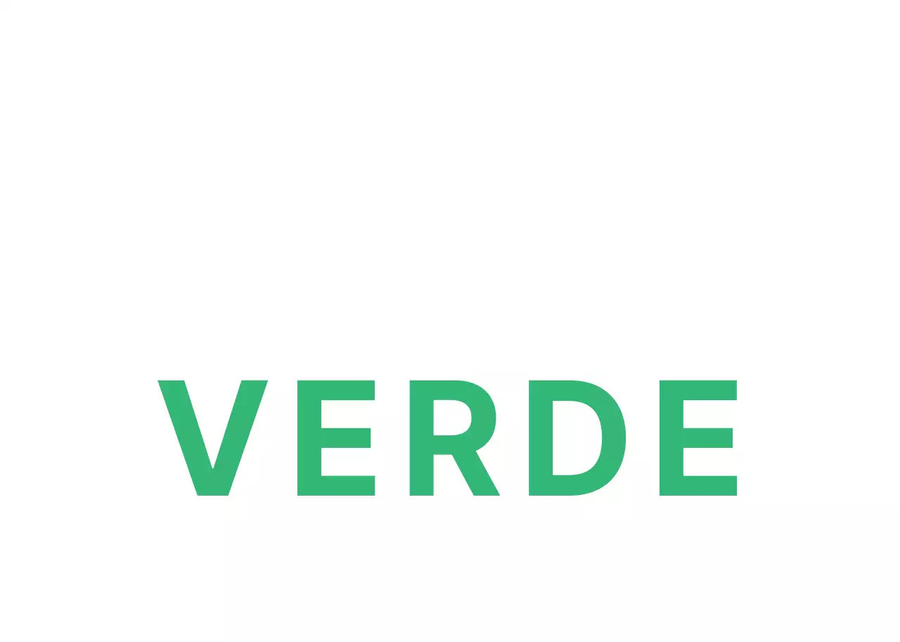 Gorra Green Simple Typo Merchandise